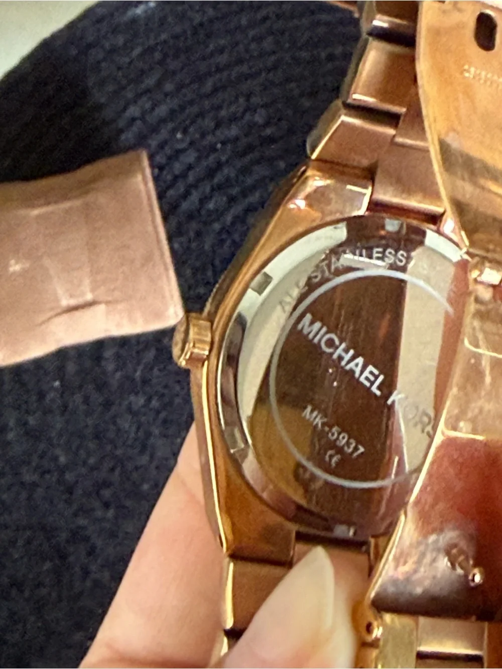 Michael Kors Rose Gold Watch